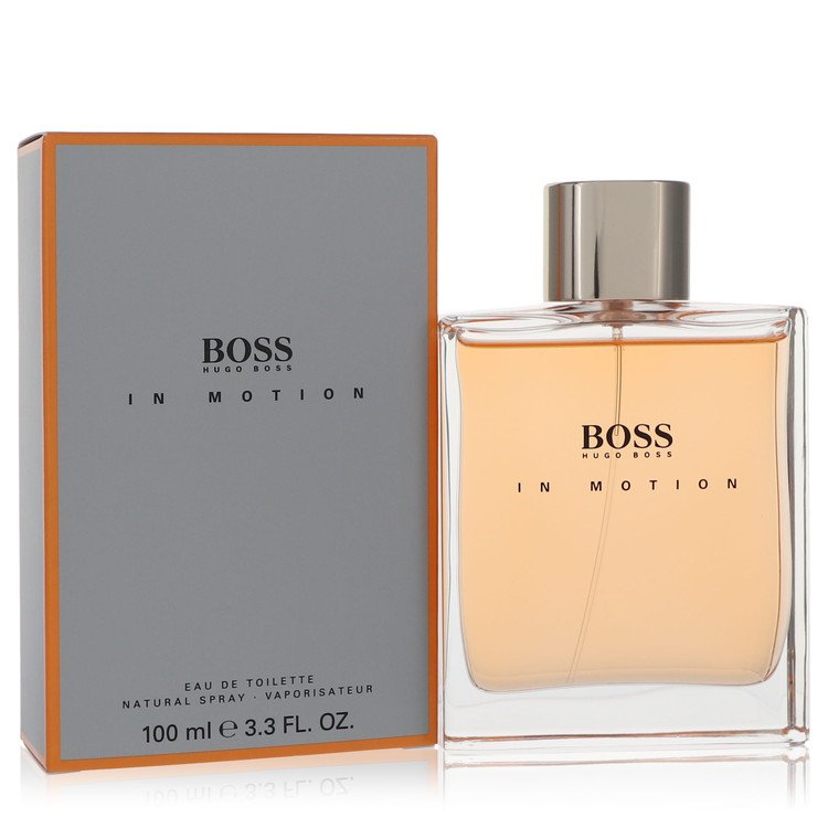 Boss In Motion Eau De Toilette Spray by Hugo Boss – 3.3 oz Eau De Toilette Spray (unboxed)
