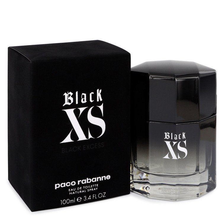 Black Xs Eau De Toilette Spray (2018 New Packaging) By Paco Rabanne – 1.7 oz Eau De Toilette Spray (unboxed)