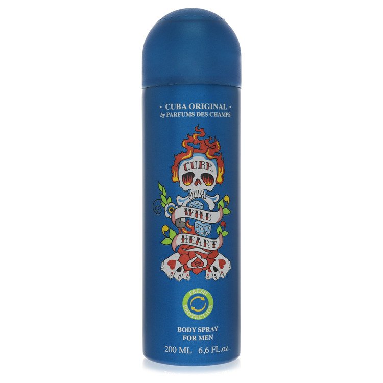 Cuba Wild Heart Perfume & Body Collection By Fragluxe – 6.7 oz Deodorant Spray