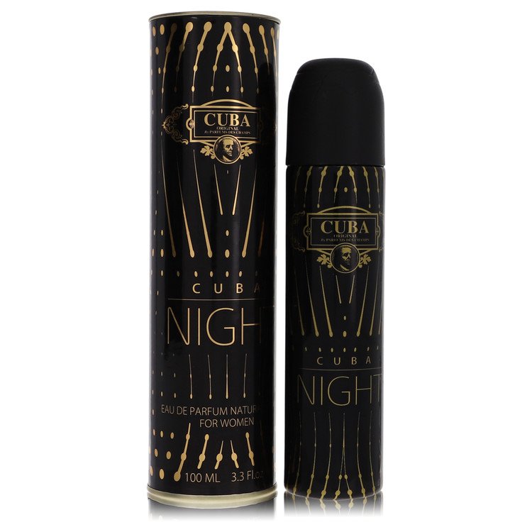Cuba Night Eau De Parfum By Fragluxe – 3.3 oz Eau De Parfum Spray (unboxed)