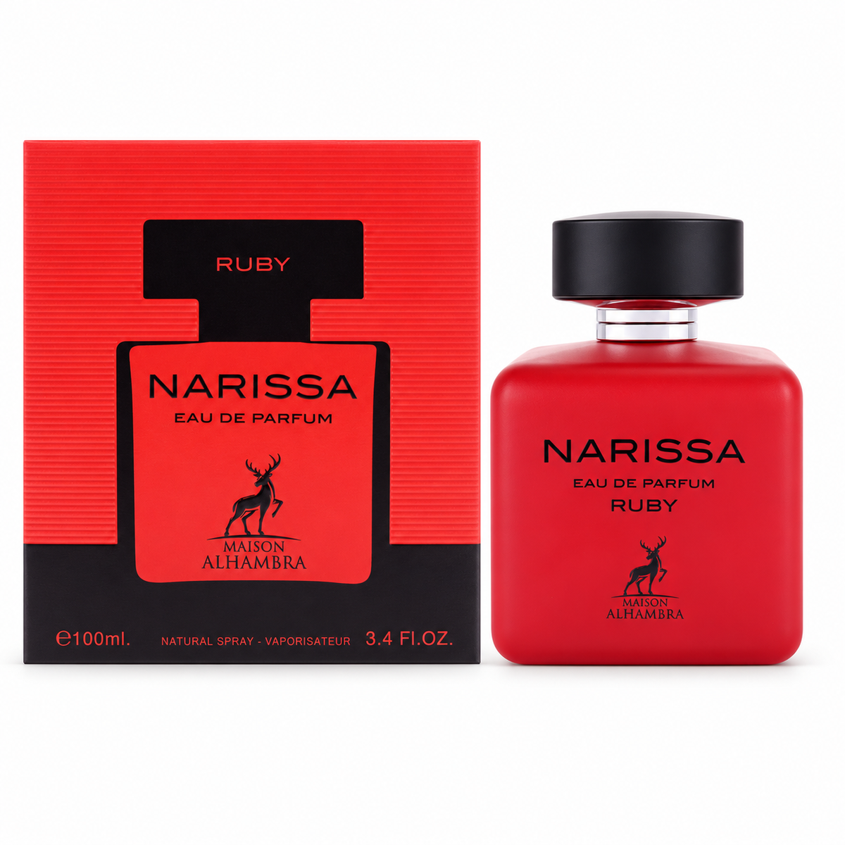 Maison Alhambra Narissa Ruby Eau De Parfum Spray (Unisex) by Maison Alhambra