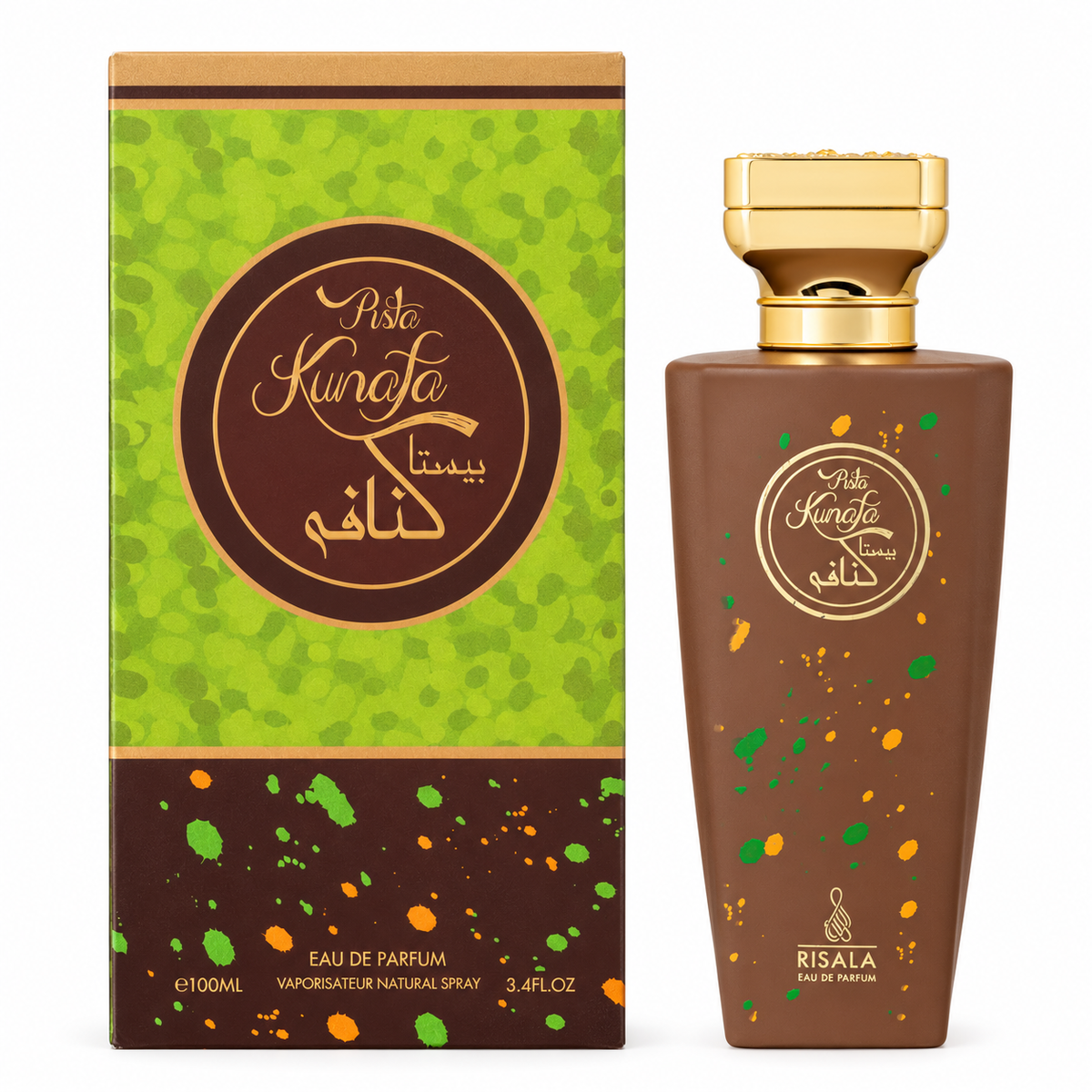 Risala Pista Kunafa Eau De Parfum Spray by Risala