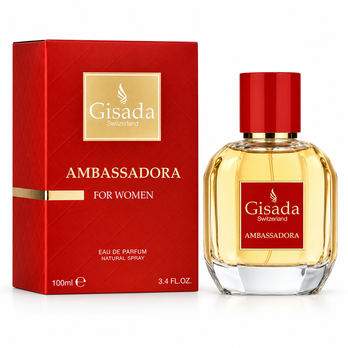 Gisada Ambassadora Eau De Parfum Spray (Unisex) by Gisada