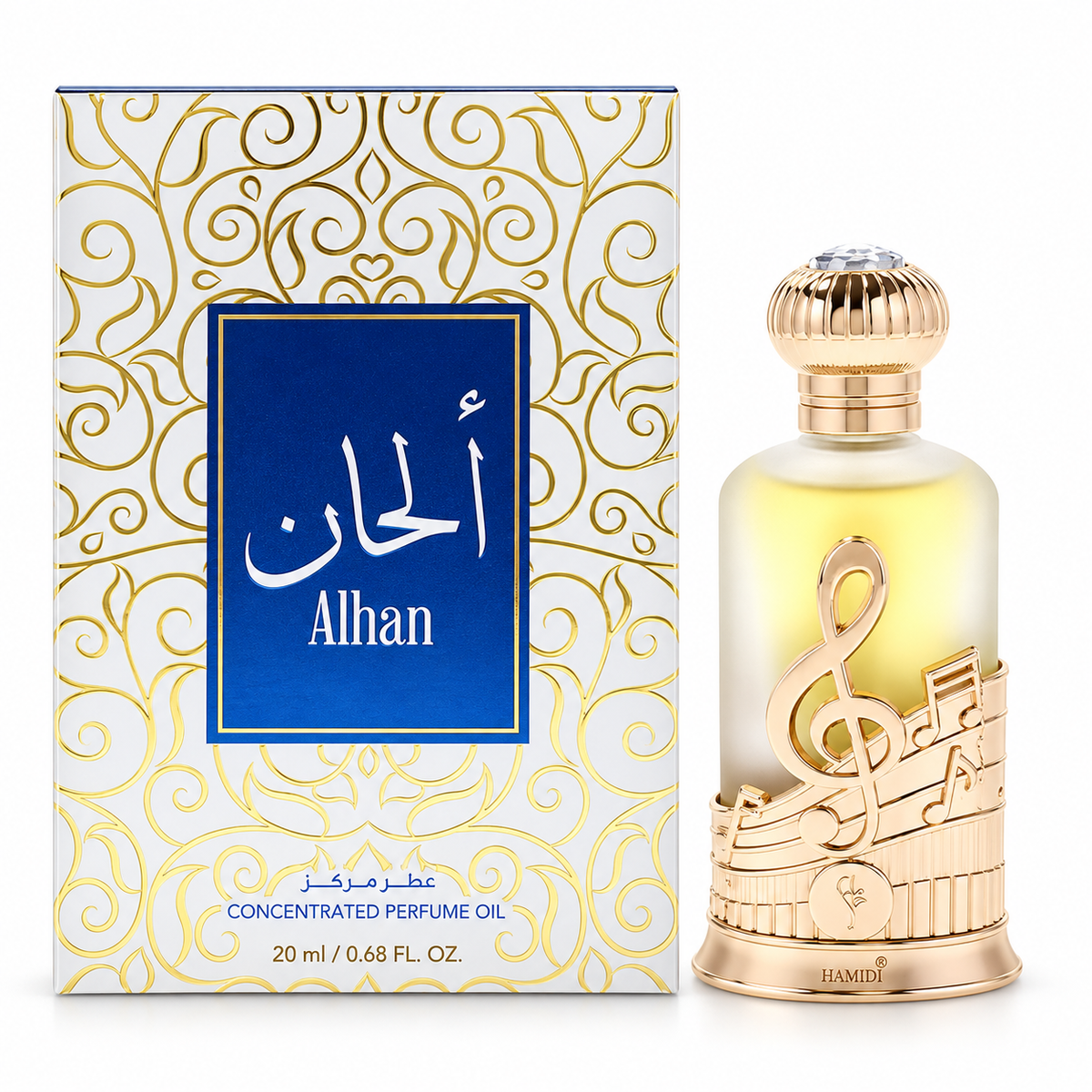 Hamidi Alhan Concentrated Perfume Oil (Unisex) by Hamidi