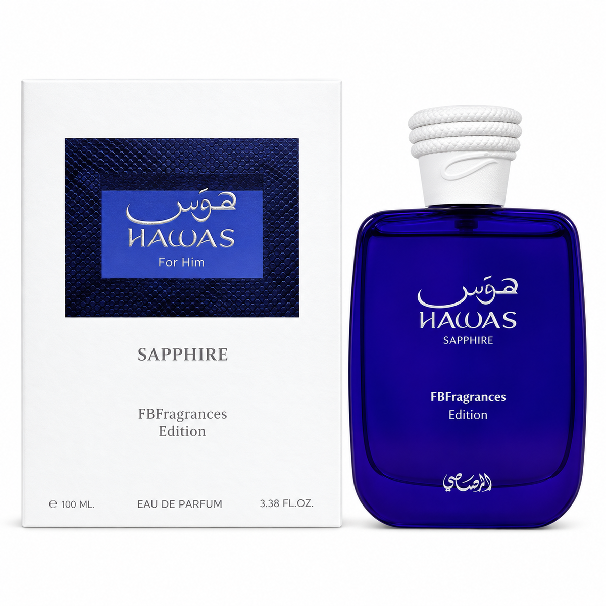 Rasasi Hawas Sapphire Eau De Parfum Spray by Rasasi
