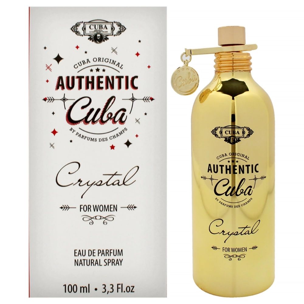 Cuba Authentic Crystal Eau De Parfum Spray by Fragluxe