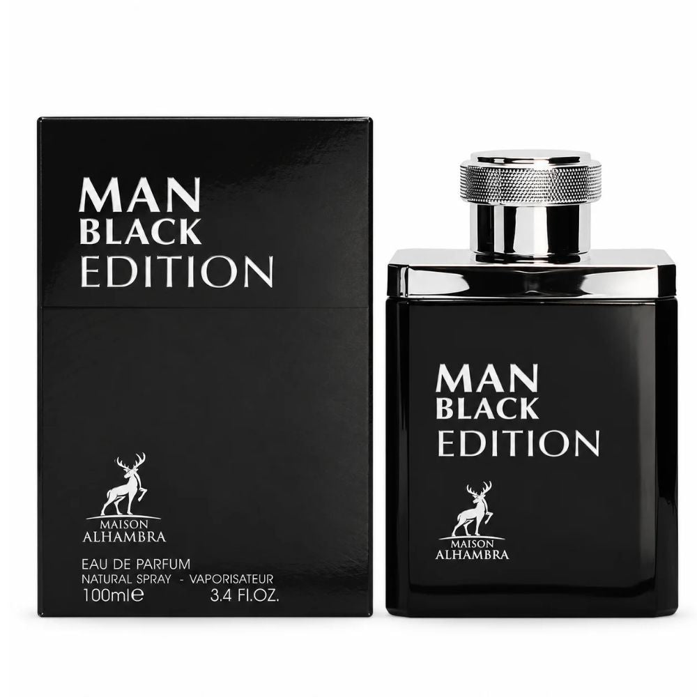 Maison Alhambra Man Black Edition Eau De Parfum Spray by Maison Alhambra