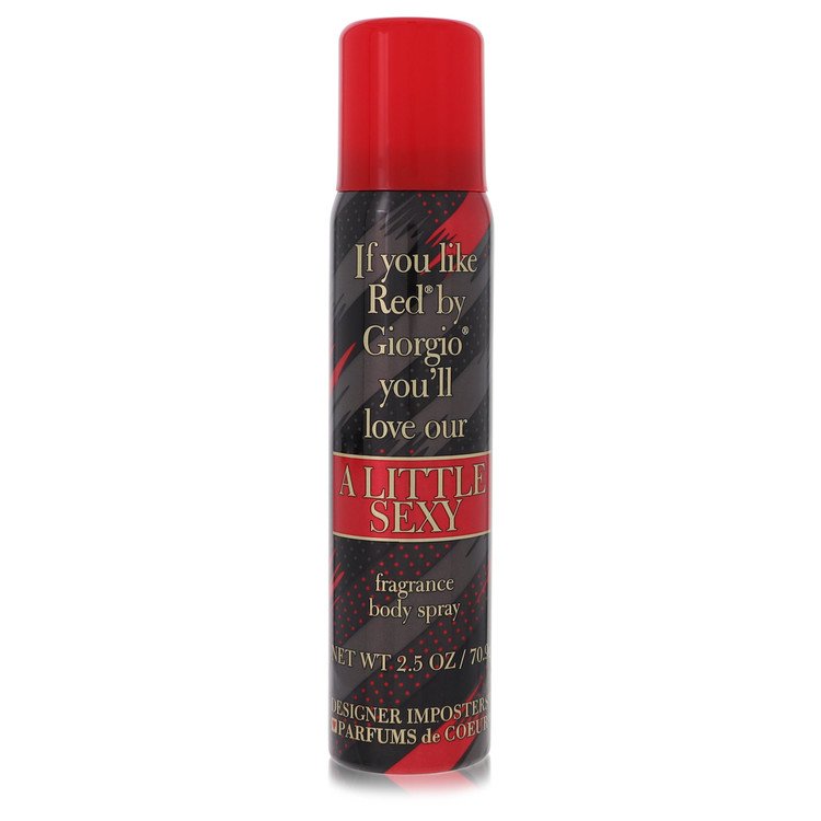 Designer Imposters A Little Sexy Body Spray By Parfums De Coeur – 2.5 oz Body Spray (Tester)