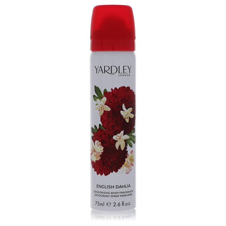 English Dahlia Body Spray By Yardley London – 4.2 oz Eau De Toilette Spray (unboxed)