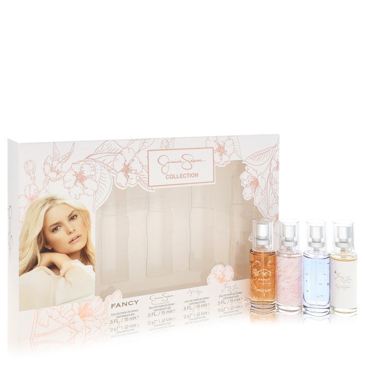 Fancy Fragrance Collection By Jessica Simpson – Gift Set - Mini Set Collection 0.5oz Fancy EDP Spray