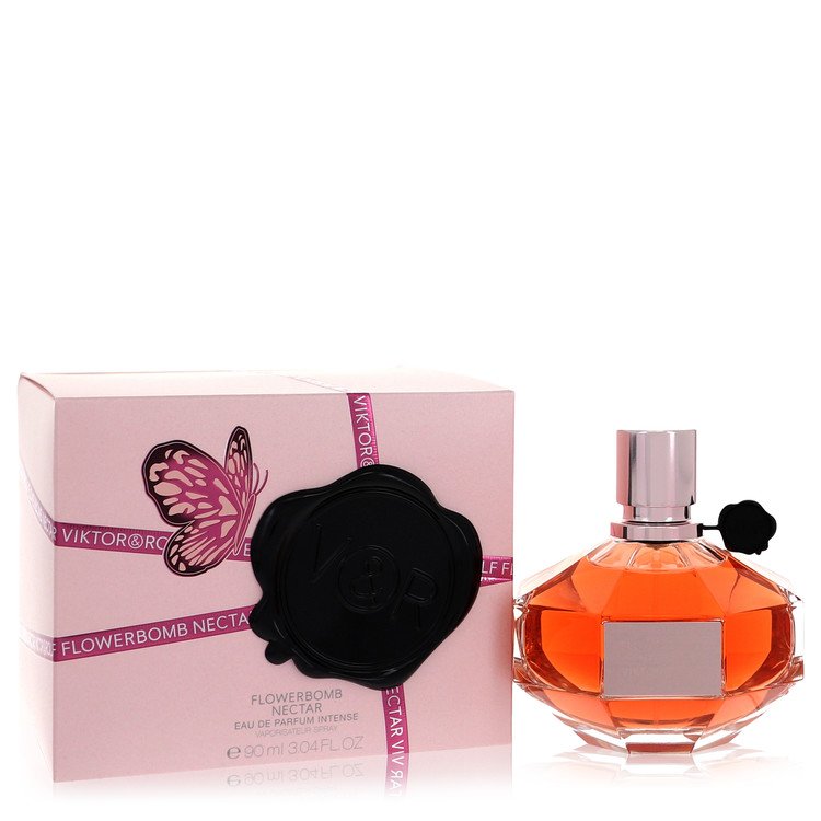 Flowerbomb Nectar Eau De Parfum Intense Spray By Viktor & Rolf – 3.04 oz Eau De Parfum Intense Spray (unboxed)