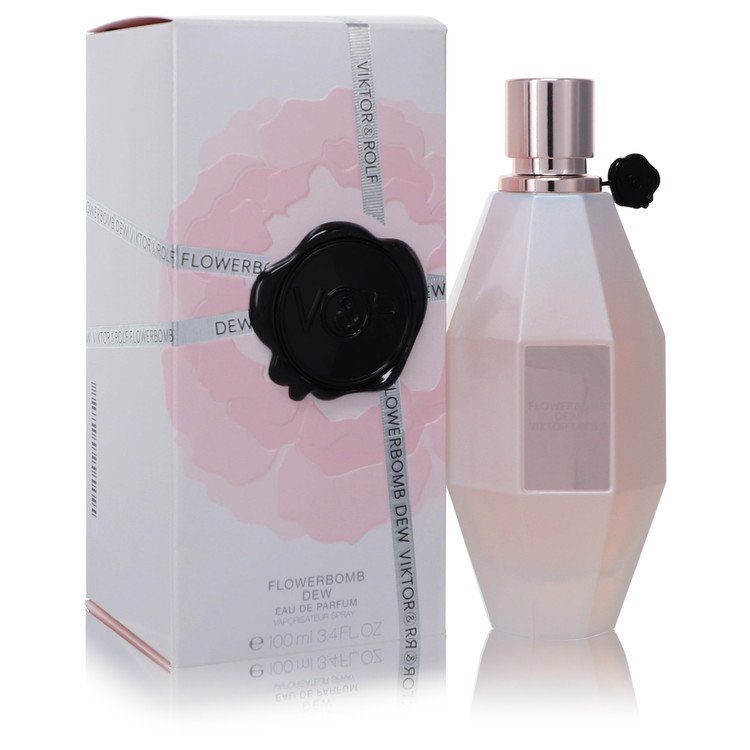 Flowerbomb Dew Eau De Parfum By Viktor & Rolf – 3.4 oz Eau De Parfum Spray (unboxed)