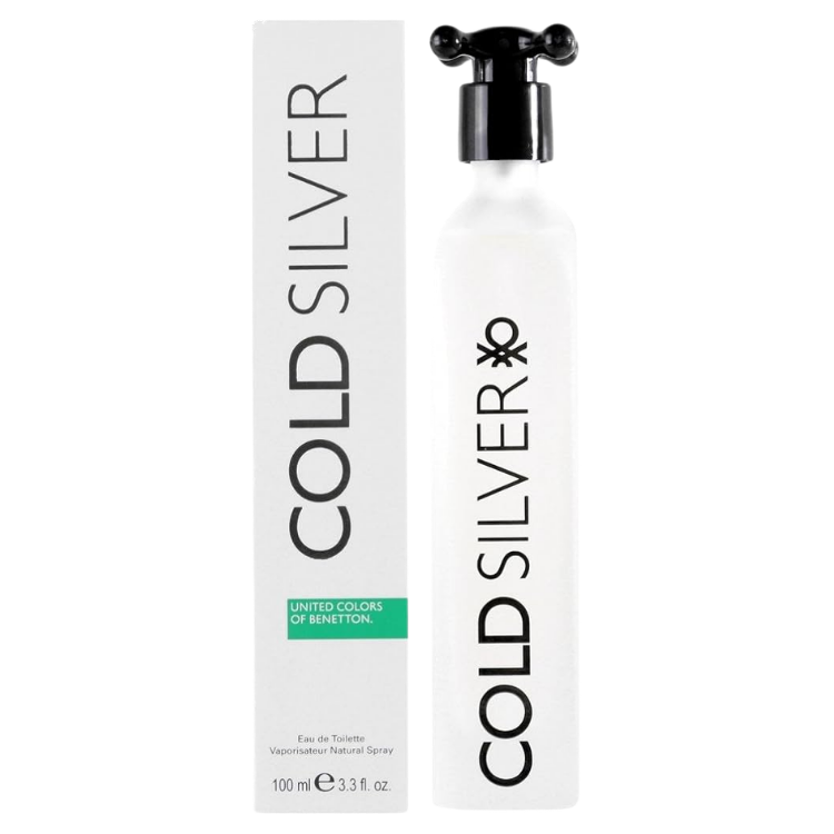 Cold Silver Travel Spray by Benetton