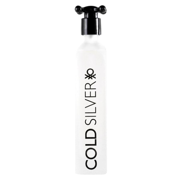 Cold Silver Travel Spray by Benetton