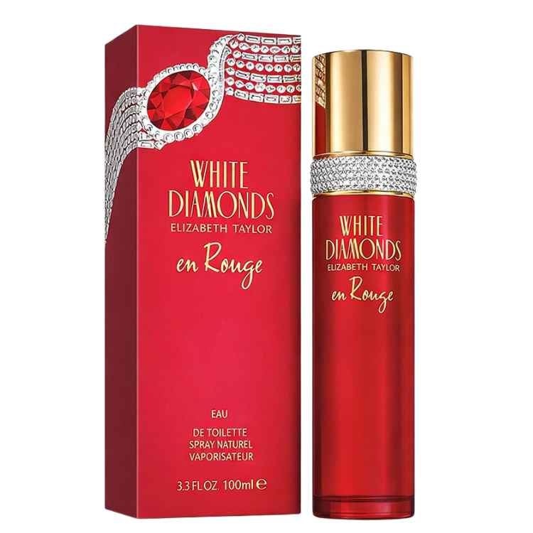 White Diamonds En Rouge Eau De Toilette Spray by Elizabeth Taylor