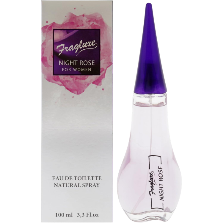 Fragluxe Night Rose Eau De Toilette Spray by Fragluxe