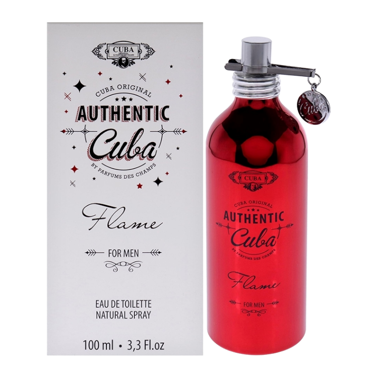 Cuba Authentic Flame Eau De Toilette Spray by Fragluxe
