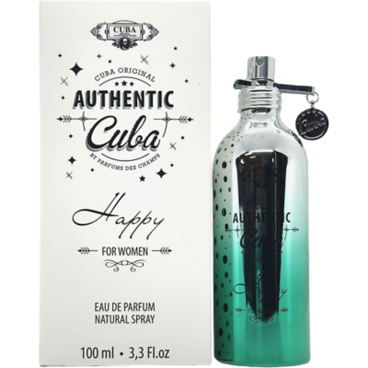 Cuba Authentic Happy Eau De Parfum Spray by Fragluxe