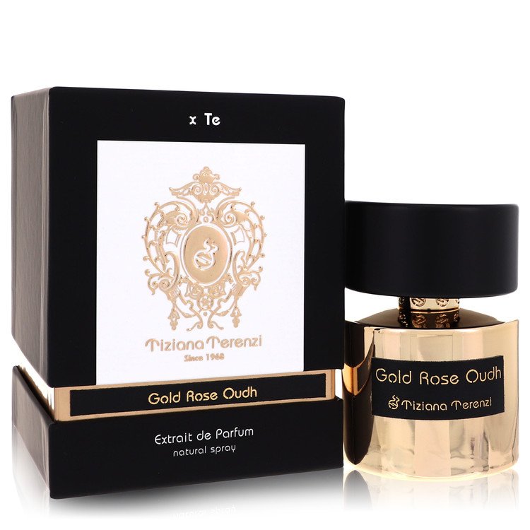 Gold Rose Oudh Eau De Parfum (Unisex) By Tiziana Terenzi – 3.38 oz Eau De Parfum Spray (Unisex Unboxed)