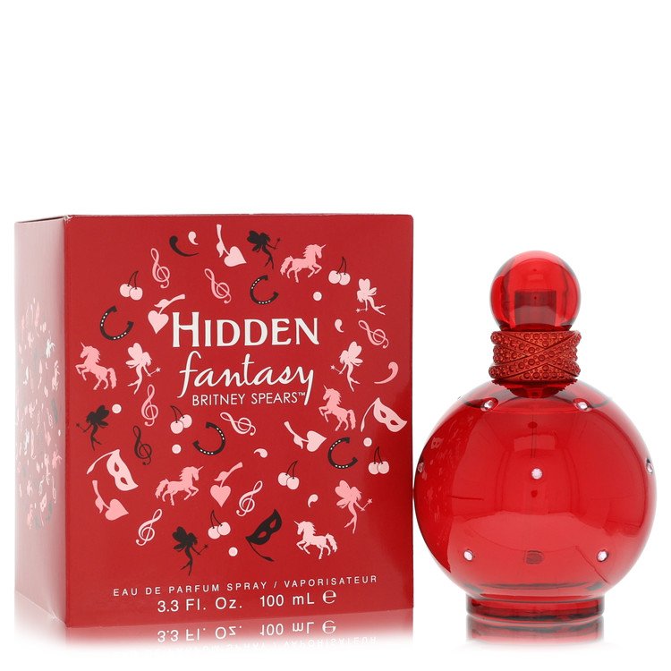 Hidden Fantasy Eau De Parfum By Britney Spears – 3.4 oz Eau De Parfum Spray (unboxed)