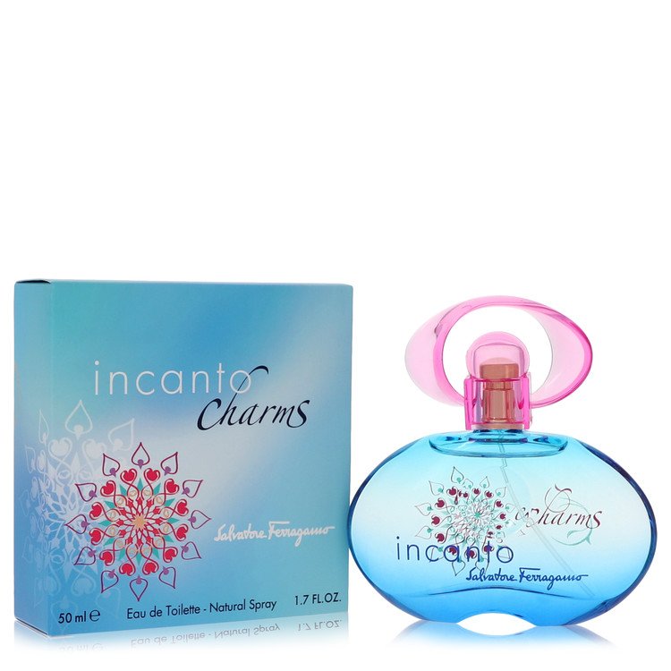 Incanto Charms Eau De Toilette Spray By Salvatore Ferragamo – 3.4 oz Eau De Toilette Spray (Tester)