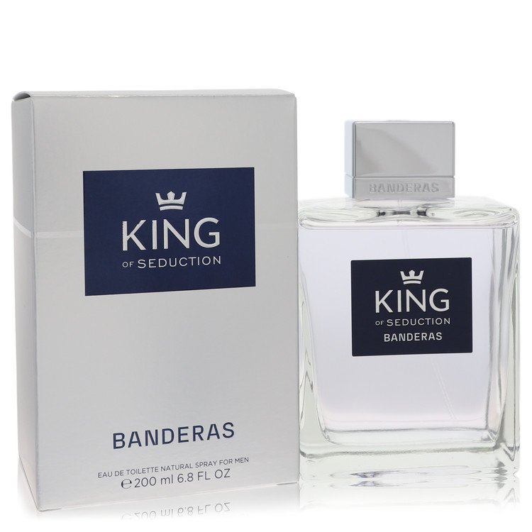 King Of Seduction Eau De Toilette Spray By Antonio Banderas – 3.4 oz Eau De Toilette Spray (Unboxed)