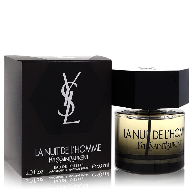 La Nuit De L'homme Eau De Toilette Spray By Yves Saint Laurent – 3.4 oz Eau De Toilette Spray