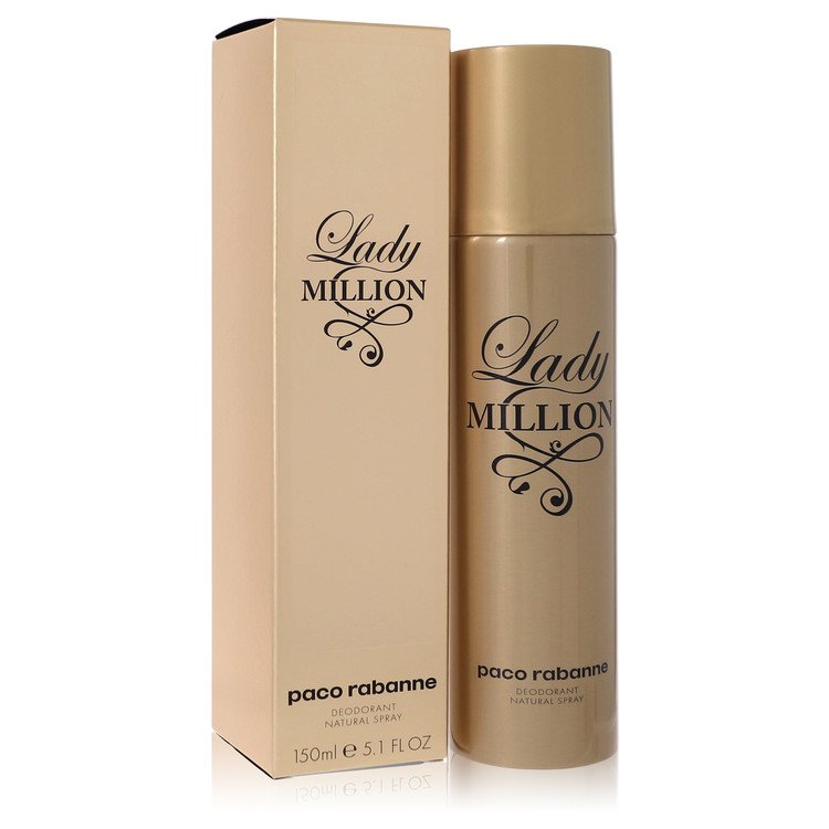 Lady Million Perfume & Body Collection By Paco Rabanne – Gift Set - 2.7 oz Eau De Parfum Spray + 3.4 oz Body Lotion
