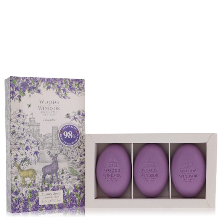Lavender Fine English Soap By Woods Of Windsor – 3.3 oz Eau De Toilette Spray (Unboxed)
