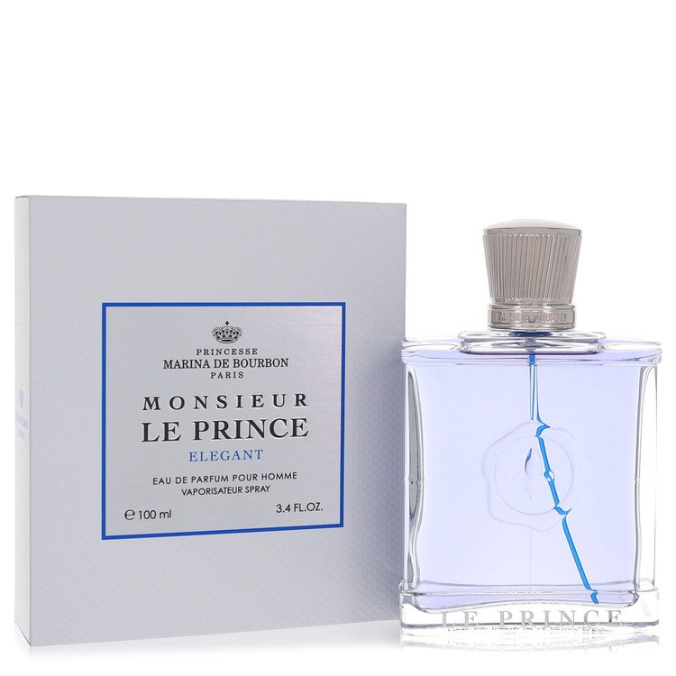 Monsieur Le Prince Elegant Eau De Parfum By Marina De Bourbon – 3.4 oz Eau De Parfum Spray (Unboxed)