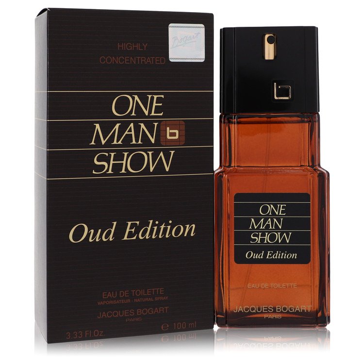 One Man Show Oud Edition Eau De Toilette Spray by Jacques Bogart – 3.4 oz Eau De Toilette Spray (unboxed)