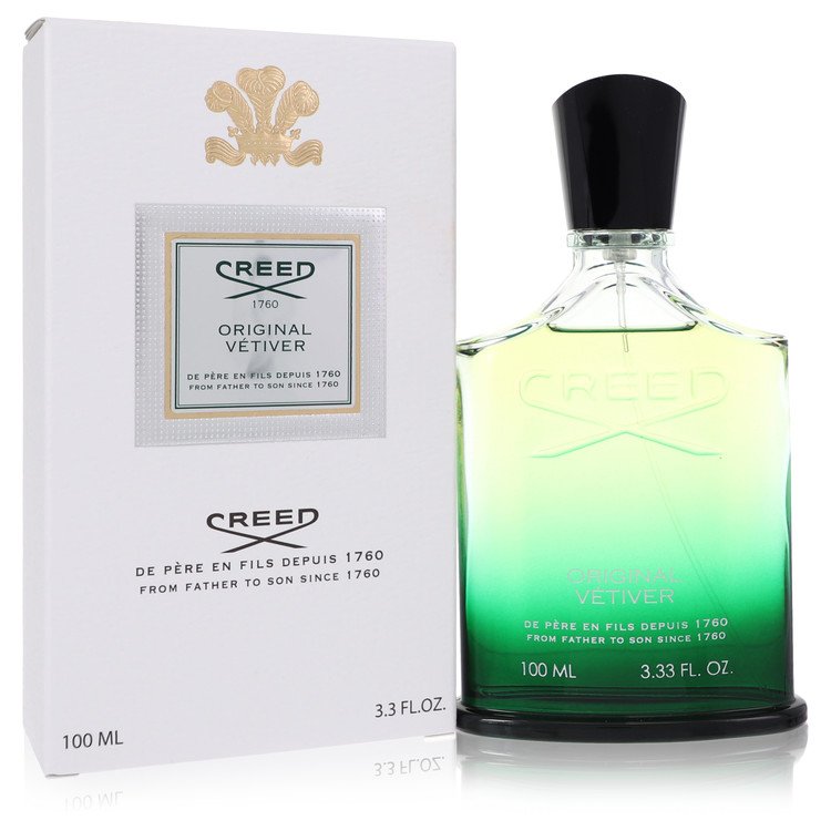 Original Vetiver Eau De Parfum Spray by Creed – 3.3 oz Eau De Parfum Spray (unboxed)