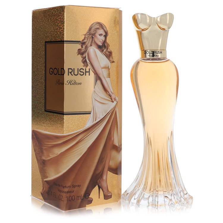 Gold Rush Eau De Parfum By Paris Hilton – 3.4 oz Eau De Toilette Spray (unboxed)