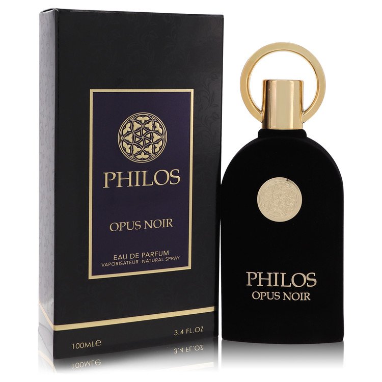 Philos Opus Noir Eau De Parfum Spray (Unisex) by Maison Alhambra – 3.4 oz Eau De Parfum Spray (Unisex Unboxed)