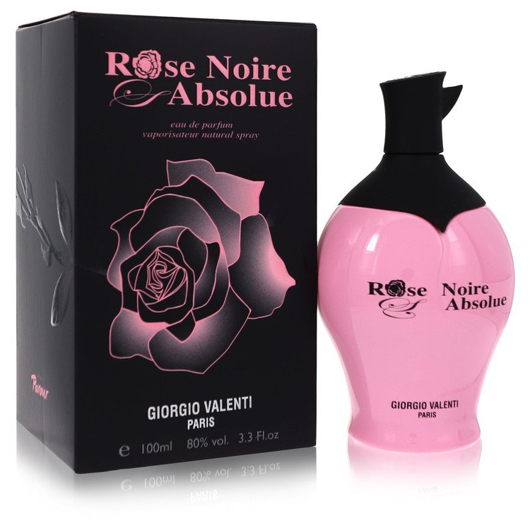Rose Noire Absolue Eau De Parfum By Giorgio Valenti – 3.4 oz Eau De Parfum Spray (unboxed)