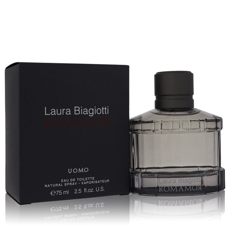 Romamor Uomo Eau De Toilette Spray by Laura Biagiotti – 4.2 oz Eau De Toilette Spray