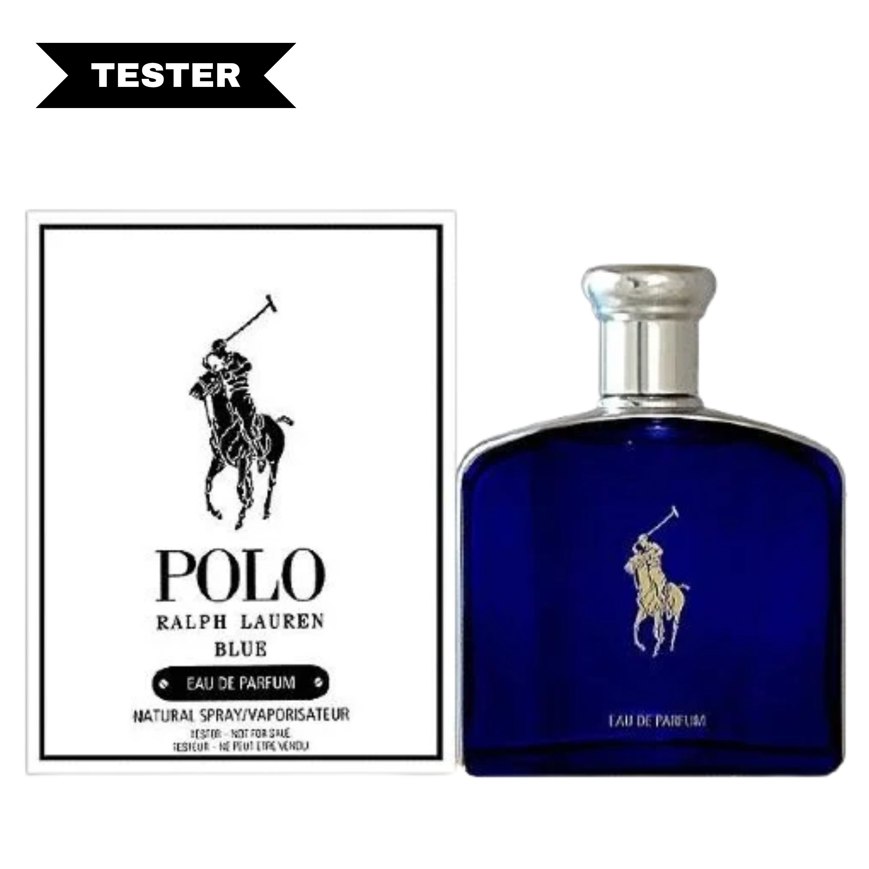 Polo Blue Eau De Parfum (Tester) By Ralph Lauren