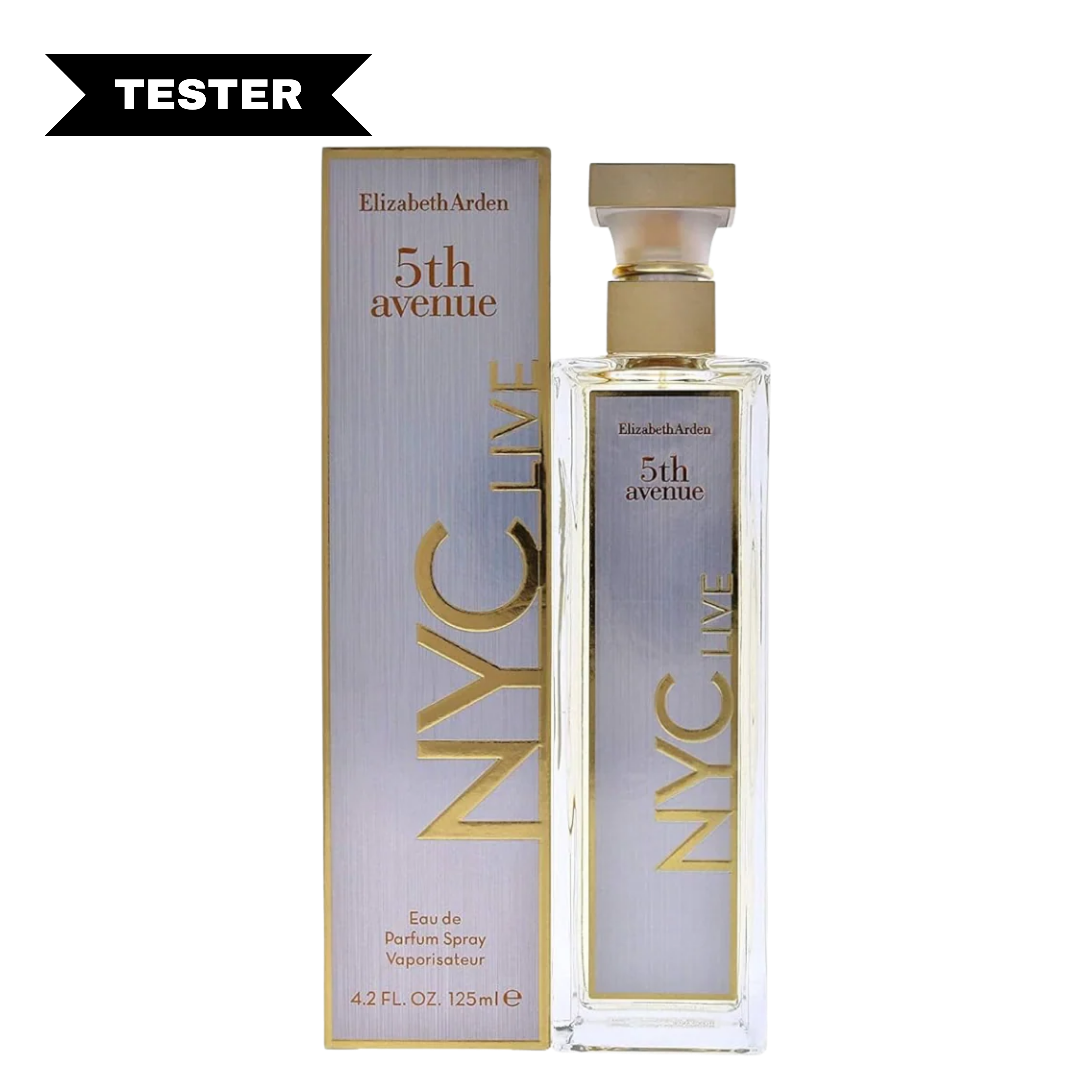 5th Avenue Nyc Live Eau De Parfum Spray (Tester) by Elizabeth Arden