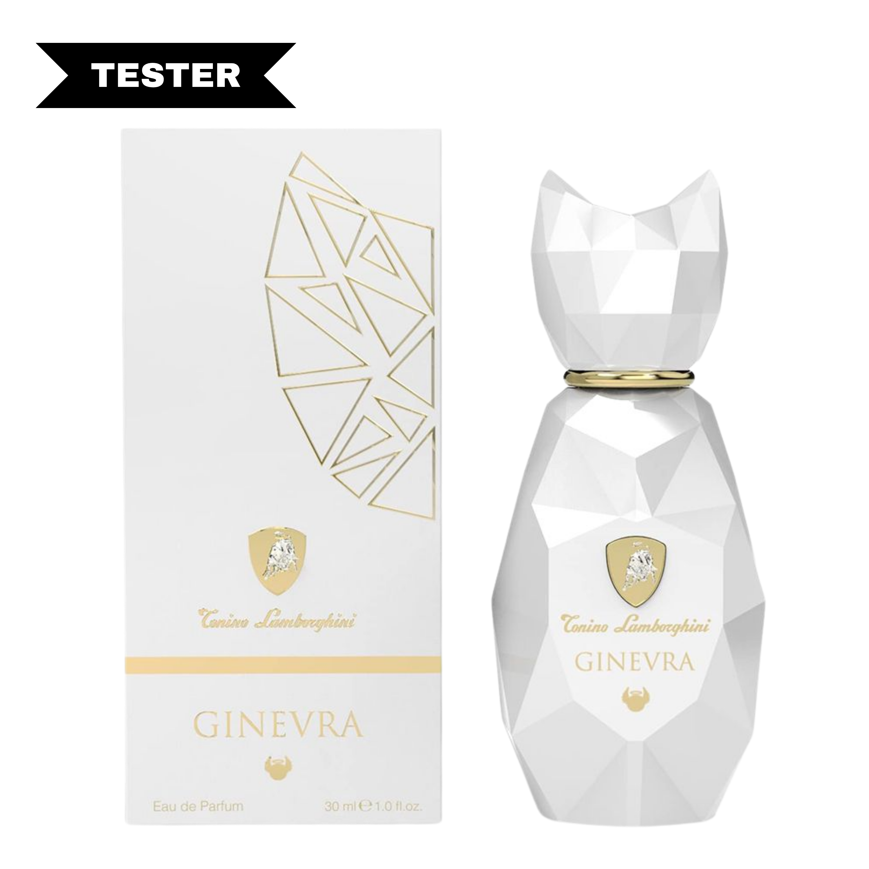 Tonino Lamborghini Ginevra White Eau De Parfum Spray (Tester) by Tonino Lamborghini