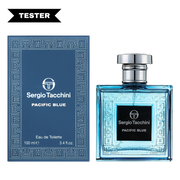 Sergio Tacchini Pacific Blue Eau De Toilette Spray (Tester) by Sergio Tacchini