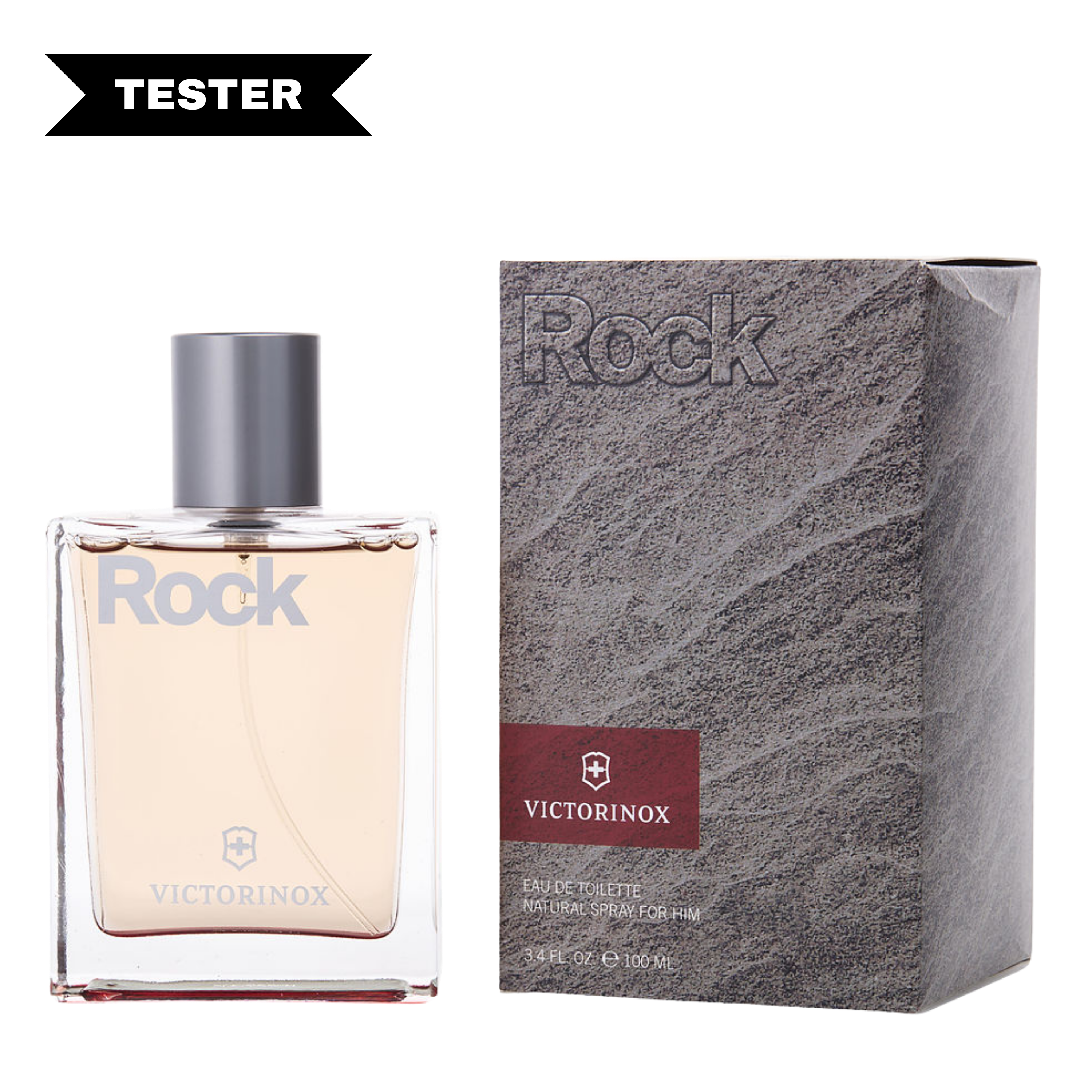 Victorinox Rock Eau De Toilette Spray (Tester) by Victorinox