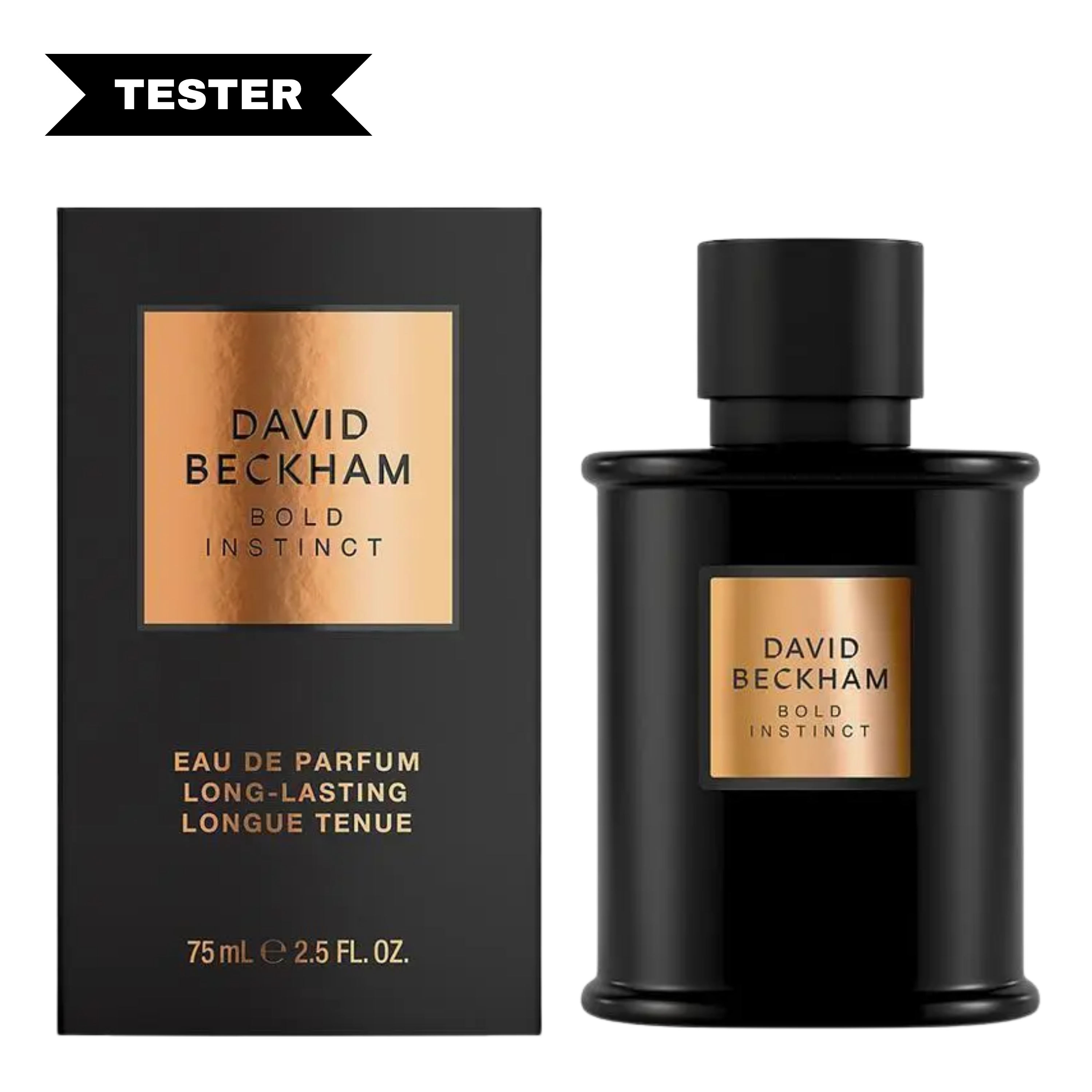 David Beckham Bold Instinct Eau De Parfum Spray (Tester) by David Beckham