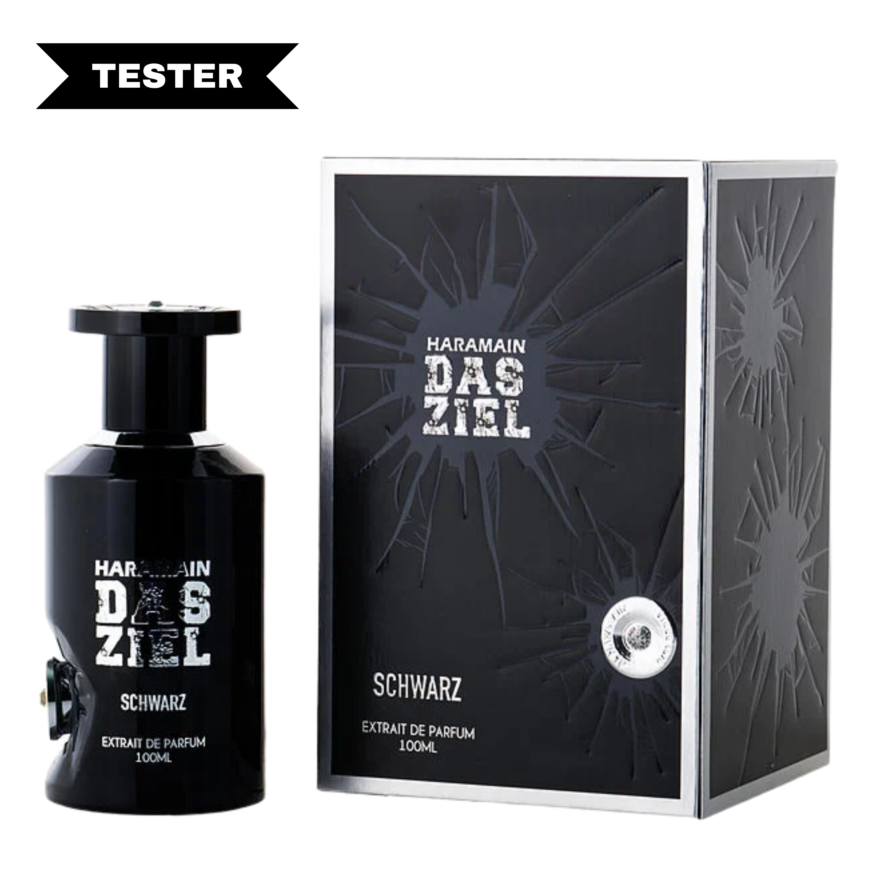 Al Haramain Das Ziel Schwarz Extrait De Parfum Spray (Tester) by Al Haramain