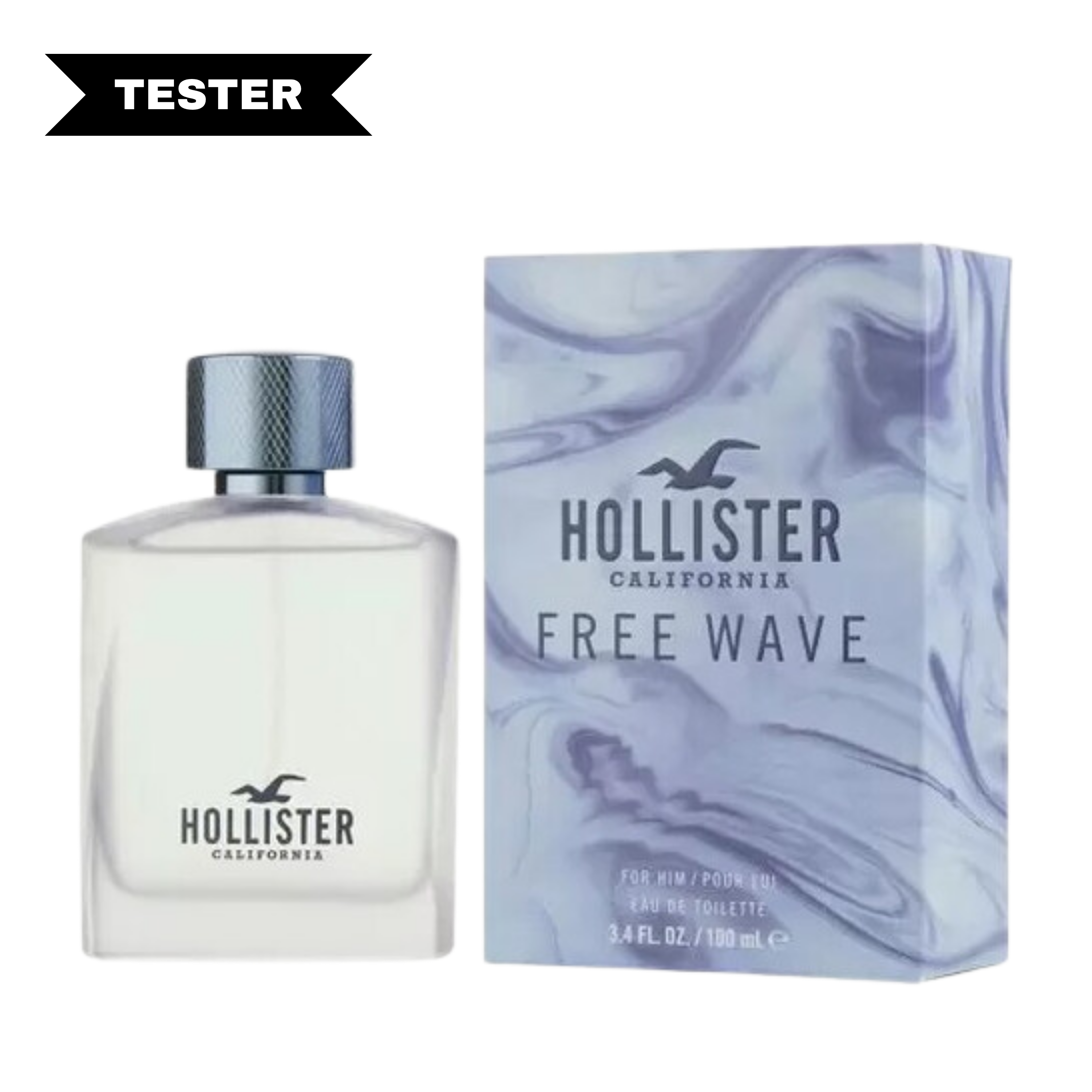 Hollister Free Wave Eau De Toilette Spray (Tester) by Hollister