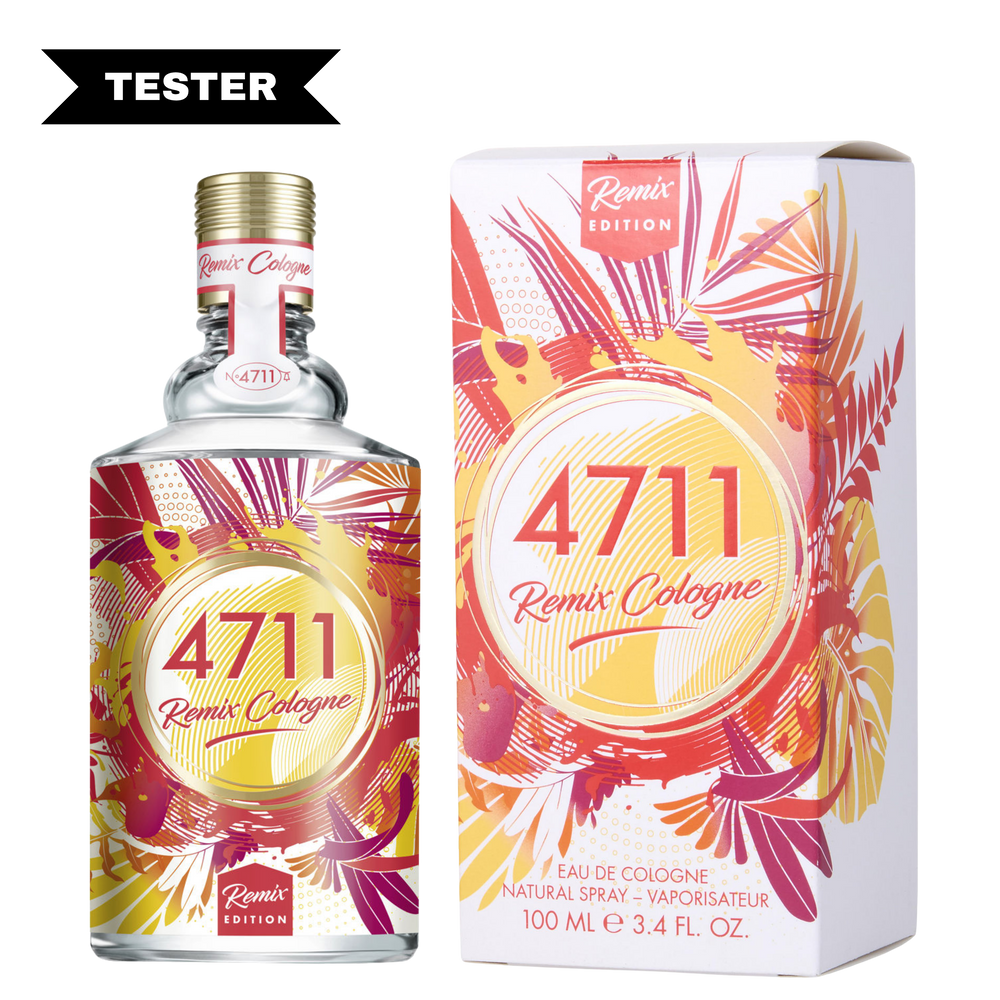 4711 Remix Orange Eau De Cologne Spray (Unisex Tester) by 4711