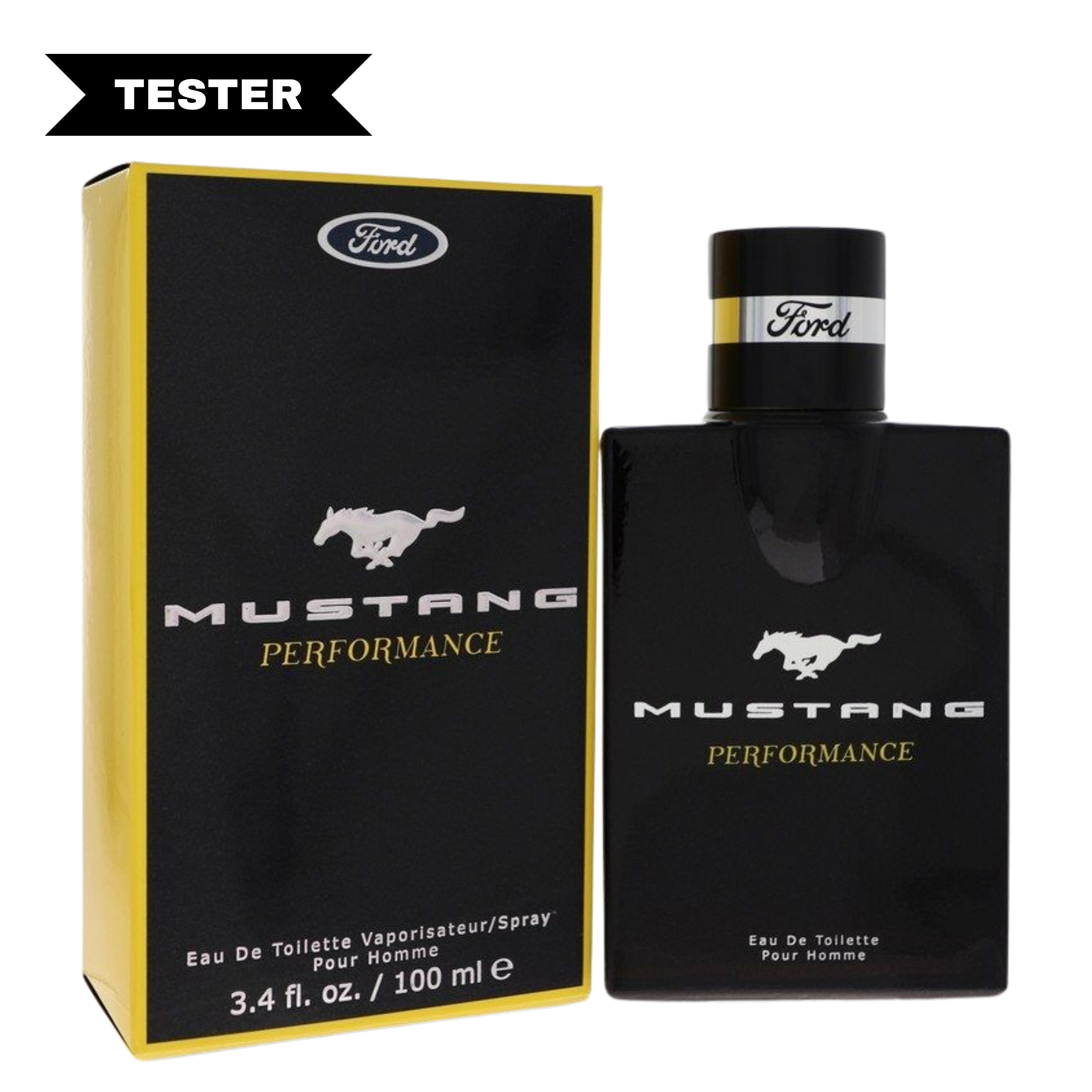 Mustang Performance Eau De Toilette Spray (Tester) by Estee Lauder