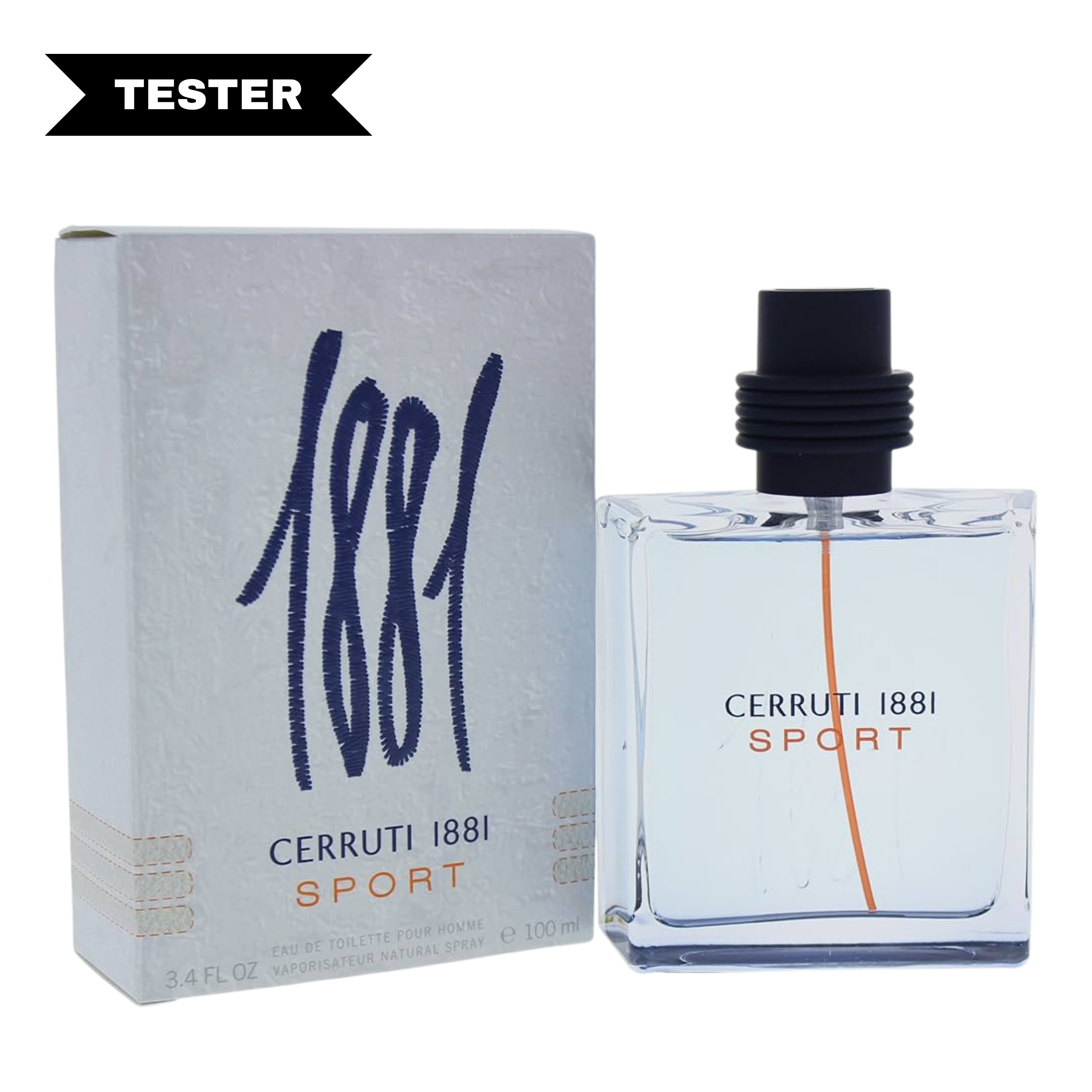 1881 Sport Eau De Toilette Spray (Tester) by Nino Cerruti