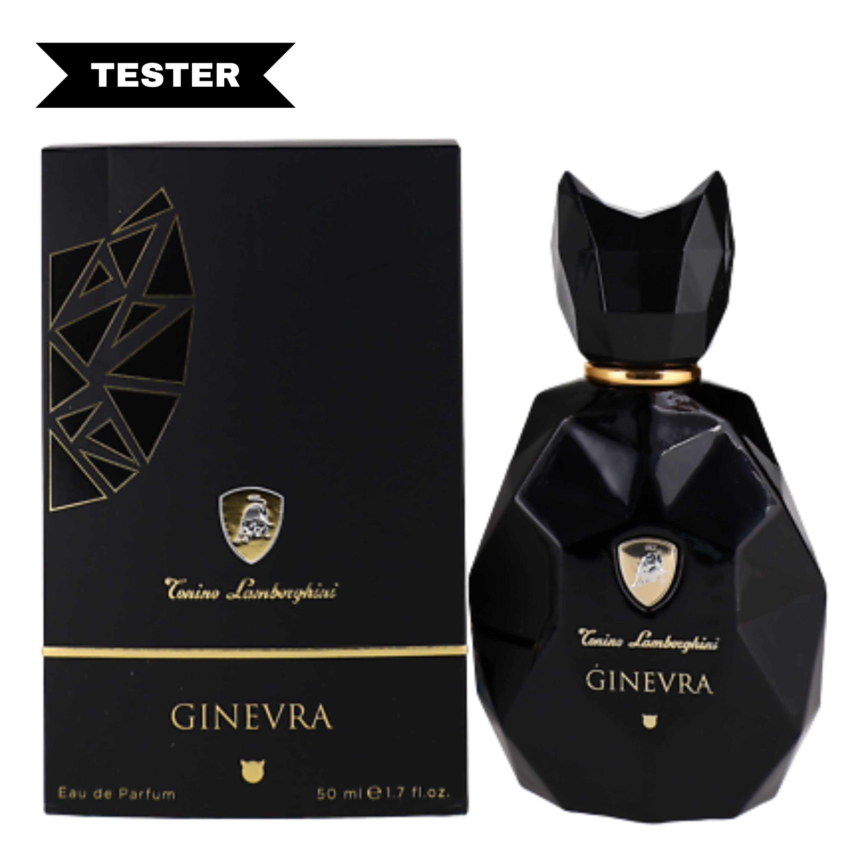 Tonino Lamborghini Ginevra Black Eau De Parfum Spray (Tester) by Tonino Lamborghini