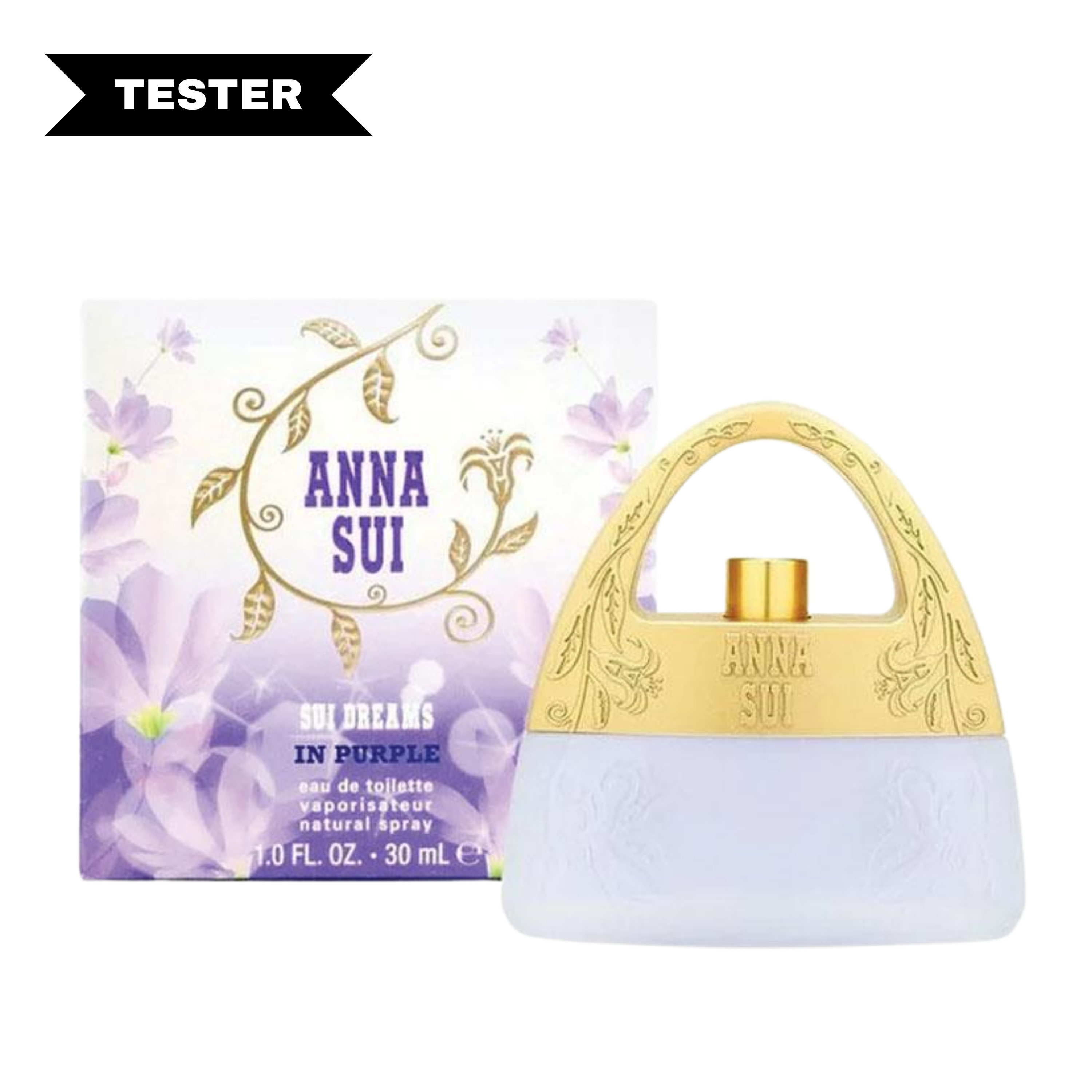 Sui Dreams In Purple Eau De Toilette Spray (Tester) by Anna Sui