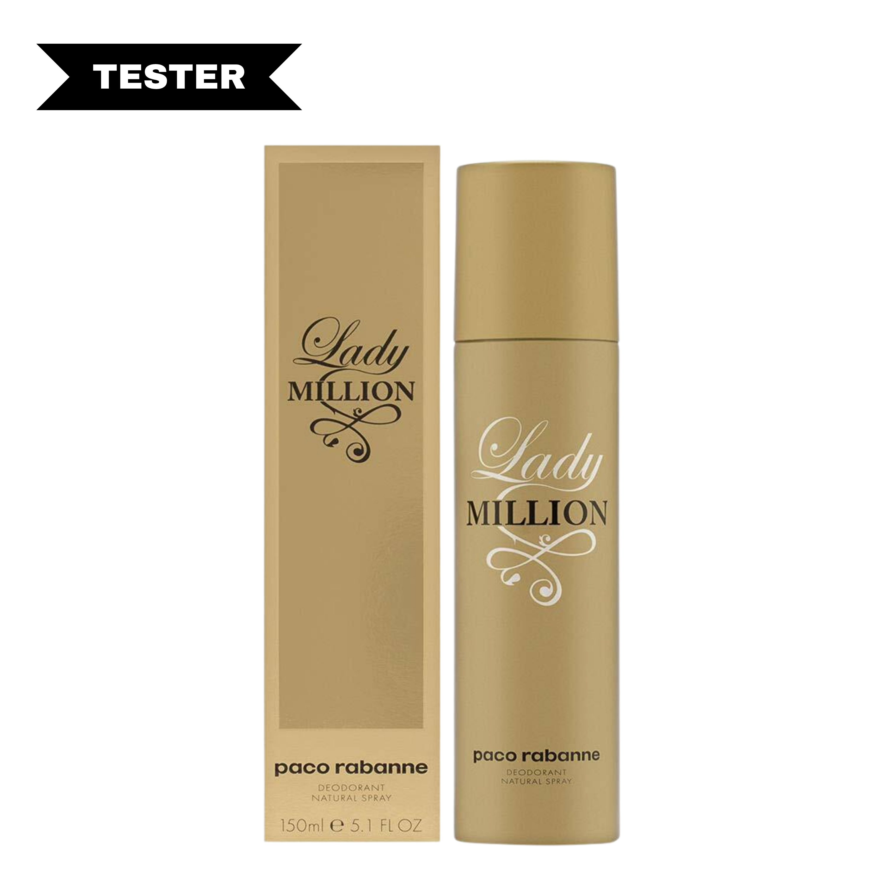 Lady Million Deodorant Spray (Tester) By Paco Rabanne